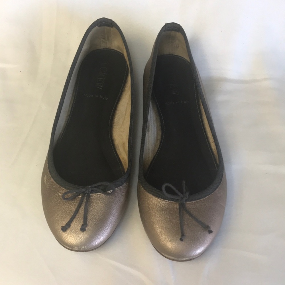 J.CREW BRONZE ROSEGOLD FLAT ❤️